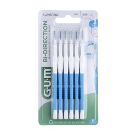 Gum Μεσοδόντια Βουρτσάκια Bi-Direction Μπλε 2314 tapered 0,9mm 6 Τεμάχια