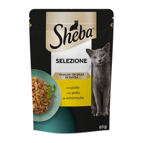 Sheba Selezione Υγρή Τροφή σε Σάλτσα για Γάτες με Κοτόπουλο 85g
