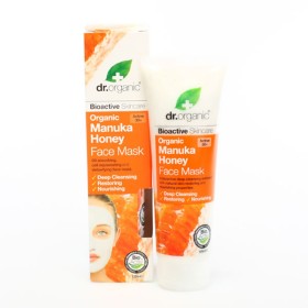 Dr.organic Manuka Honey Face Μάσκα Προσώπου με Βιολογικό Μέλι Μανούκα για Βαθύ Καθαρισμό & Θρέψη 125ml
