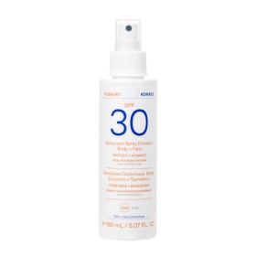 KORRES Yoghurt Sunscreen Body & Face Emulsion Spray Spf30 Αντηλιακό Γαλάκτωμα Spray Σώματος & Προσώπου 150ml
