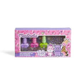 MARTINELIA My Best Friends Mini Manicure Set Βερνίκια Νυχιών 3x4ml & Αυτοκόλλητα για τα Νύχια