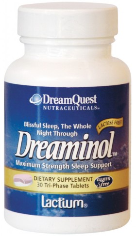 NATURES PLUS Dreaminol BI-Layer Συμπλήρωμα για τον Ύπνο 30 Ταμπλέτες