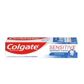 COLGATE Sensitive Instant Relief Whitening Οδοντόκρεμα για Άμεση Ανακούφιση των Ευαίσθητων Δοντιών και Λευκό Χαμόγελο 75ml