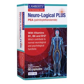 Lamberts Neuro-Logical Plus για τη Φυσιολογική Λειτουργία του Νευρικού Συστήματος 60 Κάψουλες