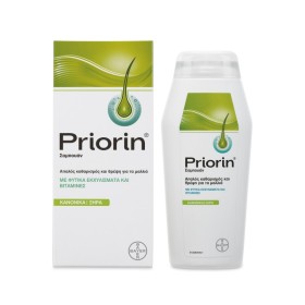 PRIORIN Σαμπουάν κατά της Τριχόπτωσης για Κανονικά/Ξηρά Μαλλιά με Φυτικά Εκχυλίσματα & Προβιταμίνη Β5 200ml