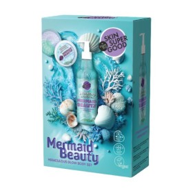 Organic Shop Promo Skin Super Good Mermaid Beauty Miraculous Hydrating Shower Gel Αφρόλουτρο 250ml & Moisturising Shimmering Body Mousse 100ml