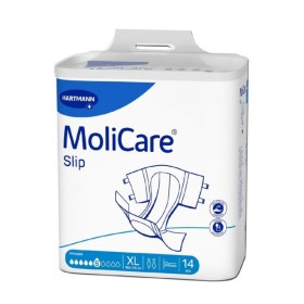 Hartmann Molicare Flash Slip Extra Plus Πάνες Ακράτειας Ημέρας X-Large 150-175cm 6 Σταγόνων 14 Τεμάχια Hartmann Molicare Flash Slip Extra Plus Πάνες Ακράτειας Ημέρας X-Large 150-175cm 6 Σταγόνων 14 Τεμάχια