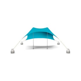 Terramare Salty Tribe Ελαστική Τέντα Παραλίας Aeolians 2x2m Azul Cielo