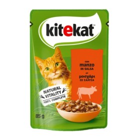 Kitekat Pouch Μοσχάρι σε Σάλτσα 85g