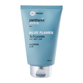 PANTHENOL EXTRA Blue Flames 3in1 Cleanser Ανδρικό Καθαριστικό για Σώμα & Πρόσωπο & Μαλλιά 200ml