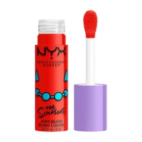Nyx Professional Makeup The Simpsons Juicy Blush Liquide Υγρό Ρούζ Snarky Scarlet 8ml