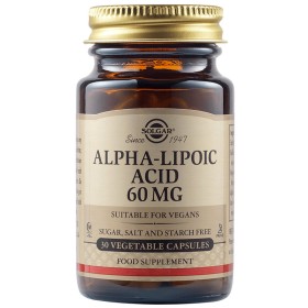 SOLGAR Alpha-Lipoic Acid 60mg 30 Φυτικές Κάψουλες