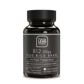 PHARMALEAD Black Range B12 500mg Plus Rice Bran για Ομαλή Ψυχολογική Λειτουργία & Μείωση της Κόπωσης 60 Kάψουλες