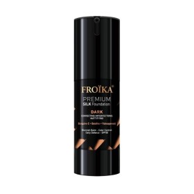 FROIKA Premium Silk Foundation SPF30 με Βιταμίνη C & Υαλουρονικό Dark 30ml