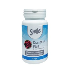 Smile Cranberry Plus D-Mannose Complex 60 Κάψουλες Smile Cranberry Plus D-Mannose Complex 60 Κάψουλες