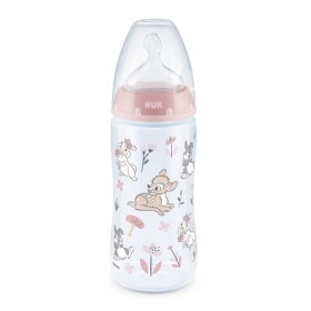 Nuk First Choice Πλαστικό Μπιμπερό κατά των Κολικών με Θηλή Σιλικόνης για 6-18 Μηνών Bambi 300ml [10.741.486]