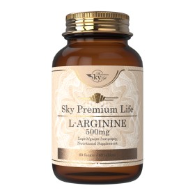 Sky Premium Life L-Arginine 500mg Συμπλήρωμα Διατροφής Αργινίνης 60tabs Sky Premium Life L-Arginine 500mg Συμπλήρωμα Διατροφής Αργινίνης 60tabs