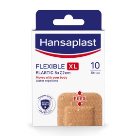 Hansaplast Flexible Xl Eύκαμπτα & Αδιάβροχα Επιθέματα 5x7.2cm 10 Τεμάχια Hansaplast Flexible Xl Eύκαμπτα & Αδιάβροχα Επιθέματα 5x7.2cm 10 Τεμάχια