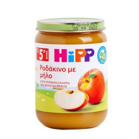 HIPP Βρεφική Φρουτόκρεμα Ροδάκινο με Μήλο Από τον 5ο Μήνα 190g