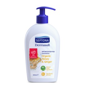 Septona Dermasoft Honey & Ginger Κρεμοσάπουνο 400ml Septona Dermasoft Honey & Ginger Κρεμοσάπουνο 400ml