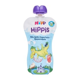 Hipp Hippis Φρουτοπολτός Μήλο Αχλάδι Dragon Fruit & Φραγκοστάφυλο 100g