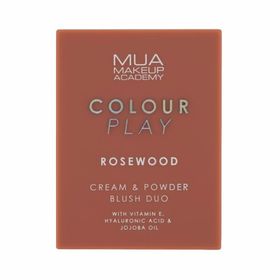 Mua Colour Play Cream & Powder Blush Duo Ρουζ Rosewood 6.2g Mua Colour Play Cream & Powder Blush Duo Ρουζ Rosewood 6.2g