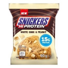 Snickers Μπισκότο Υψηλής Πρωτεΐνης White Chocolate & Peanut 60g