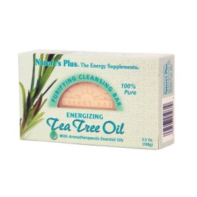 NATURES PLUS Tea Tree Oil Antibacterial Αντιβακτηριδιακό - Αντισηπτικό Σαπούνι 100g