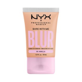 ΝΥΧ PROFESSIONAL MAKE UP Bare With Me Blur Tint Foundation με Ματ Αποτέλεσμα 05 Vanilla 30ml