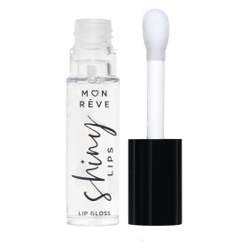Mon Reve Shiny Lips Ενυδατικό Lip Gloss Μεγάλης Διάρκειας 01 Clear 8ml