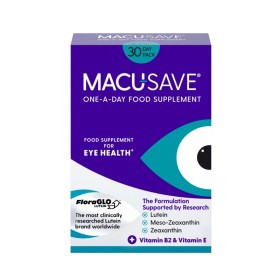 Macusave Συμπλήρωμα Διατροφής για τα Μάτια 30 Κάψουλες