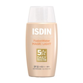 Isdin Fotoprotector Fusion Water Color Light Spf50 Αντηλιακή Κρέμα Προσώπου με Χρώμα 50ml