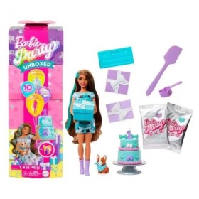 Mattel Barbie Κούκλα Μελαχρινή Party Pet Birthday από 3+ Ετών Mattel Barbie Κούκλα Μελαχρινή Party Pet Birthday από 3+ Ετών