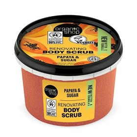 Organic Shop Body Scrub Juicy Papaya Απολεπιστικό Σώματος 250ml