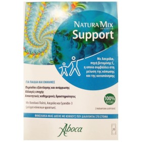 Aboca Natura Mix Support για Μείωση της Κόπωσης & της Καταπόνησης για Παιδιά & Ενήλικες 20 Φακελάκια
