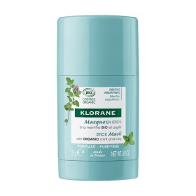 KLORANE Stick Mask Aquatic Mint Stick Mask with Organic Aquatic Mint & Clay for Combination-Oily Skin 25g