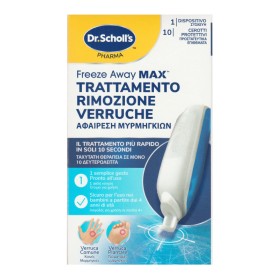 Scholl Freeze Away Max Wart Remover Συσκευή Αφαίρεσης Κοινών & Πελματιαίων Μυρμηγκιών για Χέρια & Πόδια 1 Συσκευή & 10 Επιθέματα