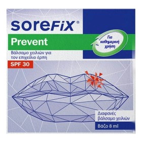 SOREFIX Prevent Βάλσαμο Χειλιών για τον Επιχείλιο Έρπη 8ml