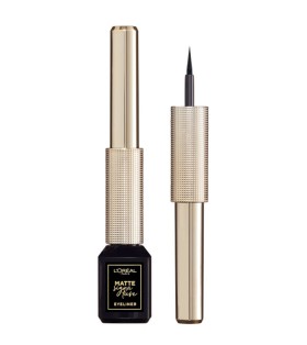 Loreal Paris Matte Signature Liquid Eyeliner Signature 01 Μαύρο 2ml Loreal Paris Matte Signature Liquid Eyeliner Signature 01 Μαύρο 2ml