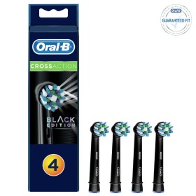 ORAL-B Cross Action Black Edition Replacement Parts 4 Pieces