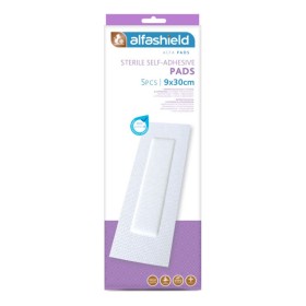 Alfashield Alfa-Pads Αποστειρωμένα Αυτοκόλλητα Επιθέματα 9x30cm 5 Τεμάχια Alfashield Alfa-Pads Αποστειρωμένα Αυτοκόλλητα Επιθέματα 9x30cm 5 Τεμάχια