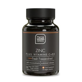 PHARMALEAD Black Range Zinc Plus Vitamins C & D3 με Αντιοξειδωτική Δράση για την Ενίσχυση του Ανοσοποιητικού 30 Κάψουλες