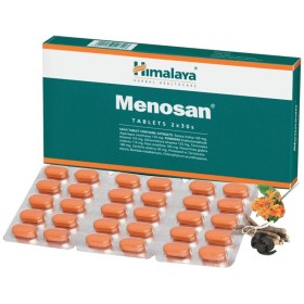 HIMALAYA Menosan Συμπλήρωμα Διατροφής για την Εμμηνόπαυση 60 Κάψουλες