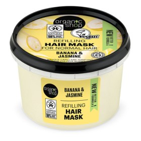 ORGANIC SHOP Banana & Jasmine Express Volume Hair Mask Μάσκα Μαλλιών για Επανόρθωση 250ml