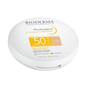 BIODERMA Photoderm Compact Mineral SPF50+ Claire Light Sunscreen Powder for Combination & Oily Skin 10g