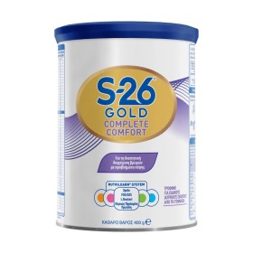 Wyeth S-26 Complete Comfort Gold Γάλα σε Σκόνη για Βρέφη με Ήπια Συμπτώματα Δυσκοιλιότητας 400g