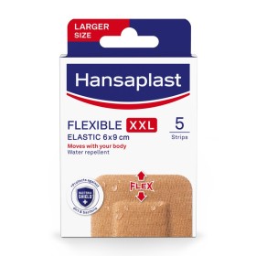 Hansaplast Flexible Xxl Eύκαμπτα & Αδιάβροχα Επιθέματα 6x9cm 5 Τεμάχια