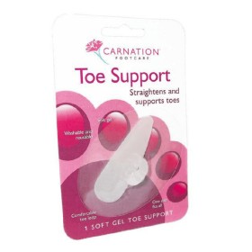CARNATION Toe Support Αυτοκόλλητο που Ανακουφίζει από την Πίεση στα Δάκτυλα 1 Τεμάχιο