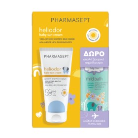 Pharmasept Promo Heliodor Baby Sun Cream SPF 50 Βρεφική Αντηλιακή Κρέμα 100ml & Mild Bath Βρεφικό Αφρόλουτρο για Σώμα & Μαλλιά 100ml Pharmasept Promo Heliodor Baby Sun Cream SPF 50 Βρεφική Αντηλιακή Κρέμα 100ml & Mild Bath Βρεφικό Αφρόλουτρο για Σώμα & Μαλλιά 100ml