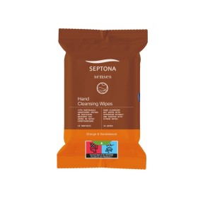 SEPTONA Wipes Senses Μαντηλάκια με Πορτοκάλι & Σανδαλόξυλο 15 Μαντηλάκια
